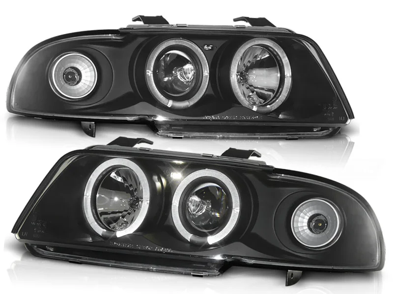Frontlykter Audi A4 11.94-12.98 Angel Eyes Svart | .no v:5319048 Frontlykter Audi A4 11.94-12.98 Angel Eyes Svart | .no v:5319048