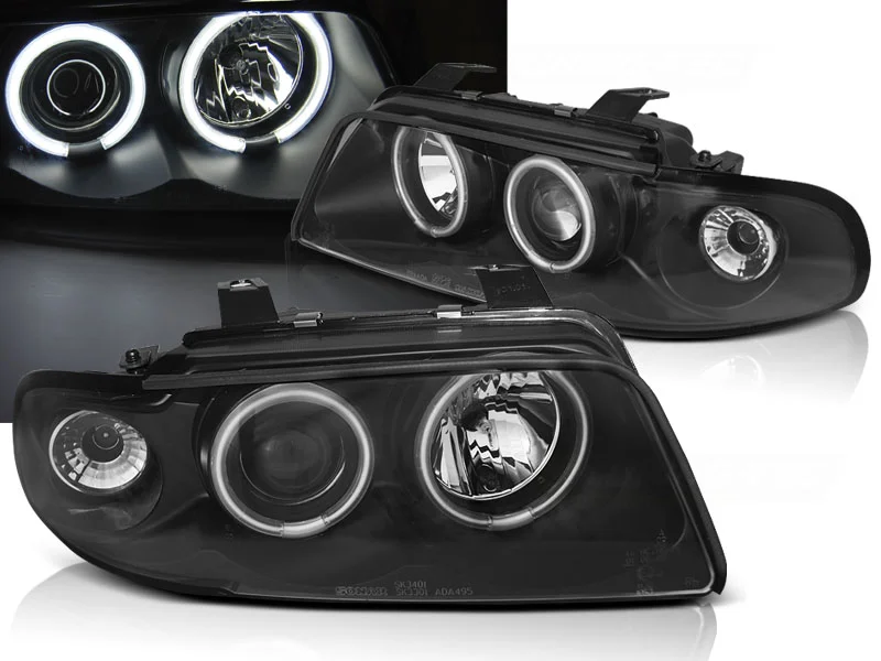 Frontlykter Audi A4 11.94-12.98 Angel Eyes CCFL Svart v:5832058 Frontlykter Audi A4 11.94-12.98 Angel Eyes CCFL Svart v:5832058
