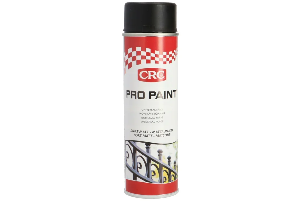 CRC Pro Paint, Svart matt v:9010192