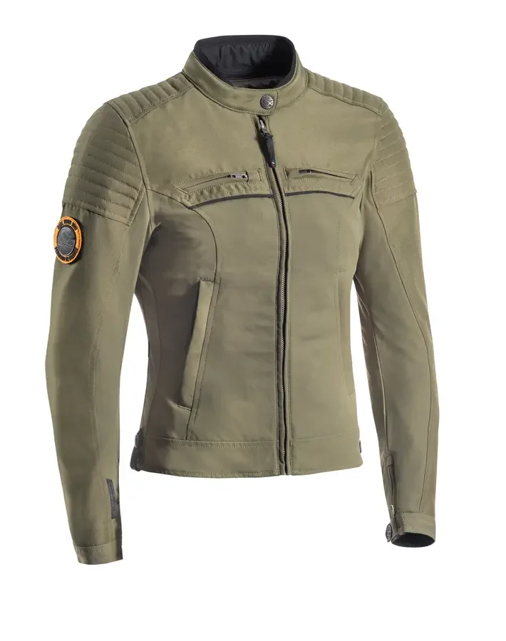 Ixon Breaker MC Jakke Dame Khaki v:9989015 Ixon Breaker MC Jakke Dame Khaki v:9989015