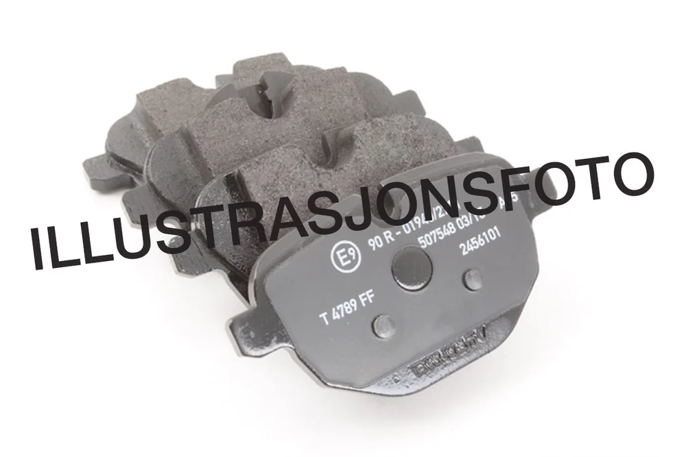 Bremseklosser bak DTEC v:9138006