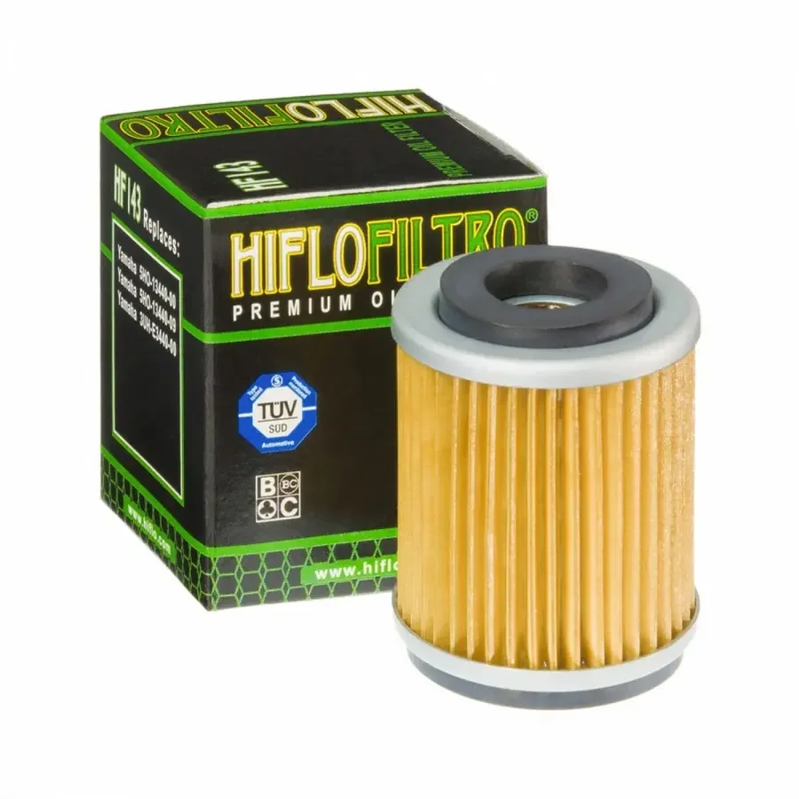 Hiflo HF143 Oljefilter Yamaha ATV/MC v:3382591 Hiflo HF143 Oljefilter Yamaha ATV/MC v:3382591