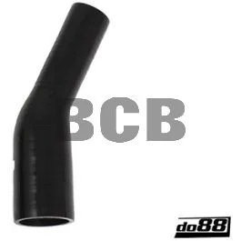 SILIKONSLANGE SVART 25 GRADER 0,625 - 1'' (16-25MM) v:2580891