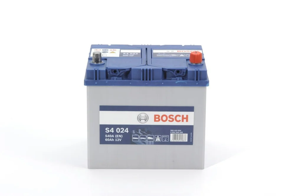 Bilbatteri Bosch S4 024 60Ah 540A 12V v:8303853