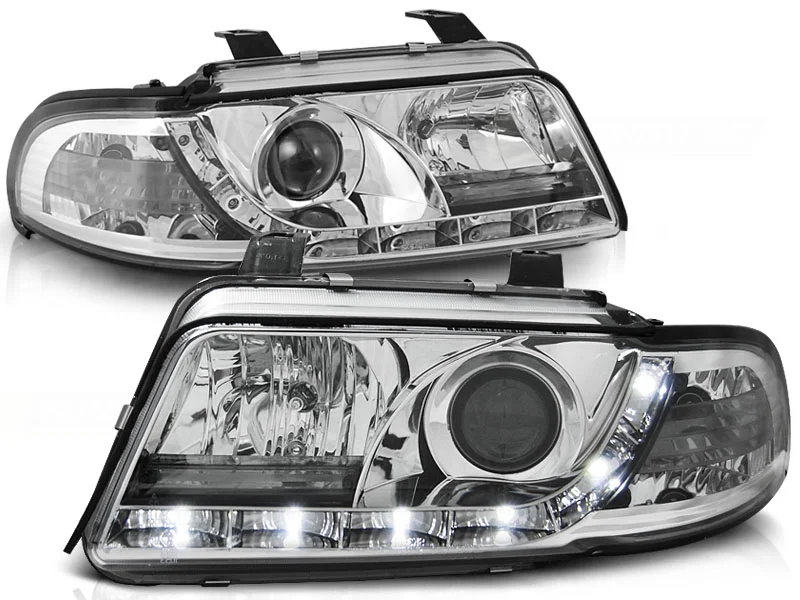 Frontlykter Audi A4 01.99-09.00 Daylight Krom | .no v:9806315 Frontlykter Audi A4 01.99-09.00 Daylight Krom | .no v:9806315