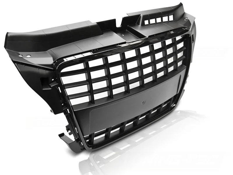 Grill Audi A3 08-12 Sport Blank Svart | .no v:9420072