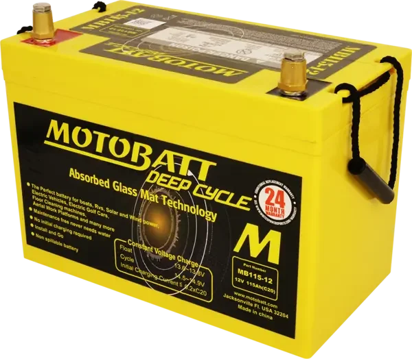 MotoBatt MB115-12 12V Batteri v:7436057