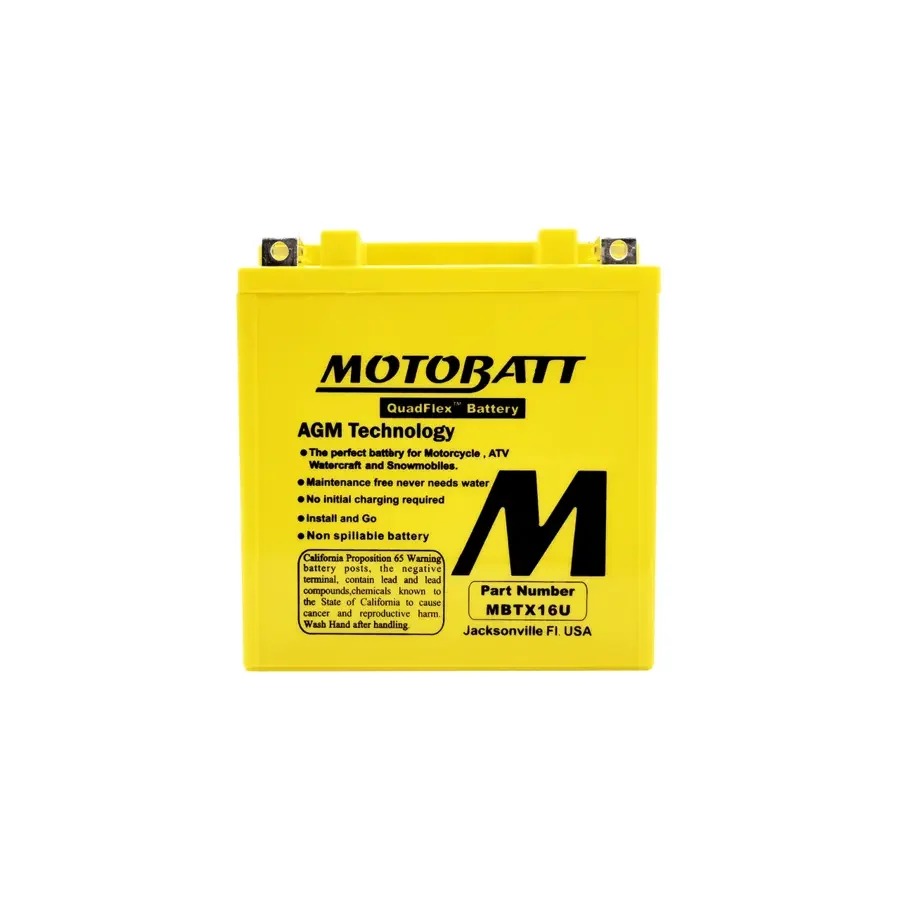 MotoBatt MBTX16U 12V Batteri v:7052718