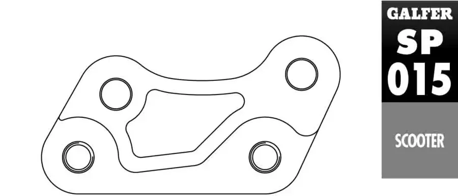 Galfer Brakett Adapter – Yamaha v:8163956 Galfer Brakett Adapter – Yamaha v:8163956