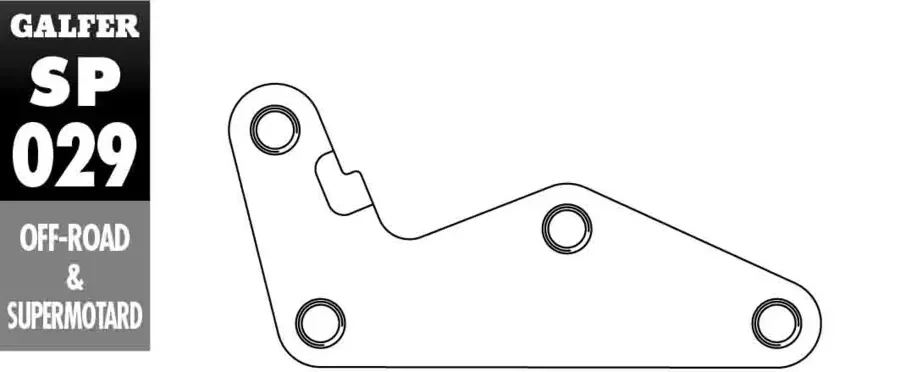 Galfer Brakett Adapter - Honda Ø260mm v:4080997